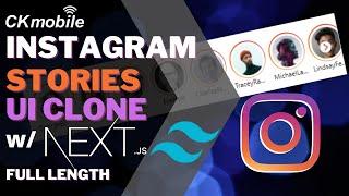 Let's build a Instagram stories UI clone with Next.js and Tailwind CSS 