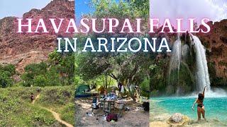 4 DAY hike to HAVASUPAI FALLS in ARIZONA 2024 | vlog: Mooney Falls, Beaver Falls, what I learned