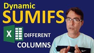 Excel SUMIFS: Sum Alternate Columns based on Criteria and Header | SUMIFS Advanced Dynamic Sum Range