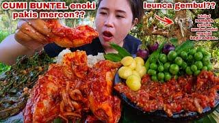 EAT, SQUID, ENOKI MUSHROOM, SPICY FERN, RAW LALAPAN, JENGKOL, EGGPLANT, LEUNCA, BEAN