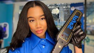 ASMR Sassy TSA Agent Checks Your Bags and Pats You Down ️  ASMR TSA Role-play