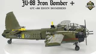 General Jim's WW2 Air Bomber JU-88 Building Blocks Air Plane Brick Set