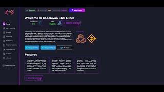 How To Make BNB Miner Website With Smart Contract