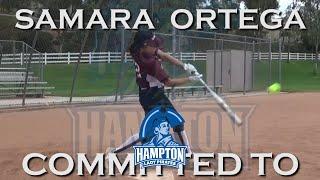 2021 Samara Ortega Committed to Hampton University