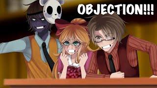 OBJECTION!!! || Trend (Art) || (FNAF) Afton Family (Ft. Henry Emily and Cassidy) || ️BL00D️