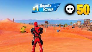 50 Elimination NEW DEADPOOL Solo Vs Squads "Zero Build" Gameplay (NEW Fortnite Chapter 5 Season3)