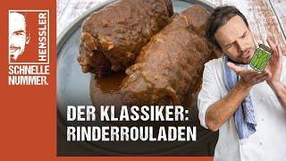 Schnelles Rinderrouladen Rezept von Steffen Henssler