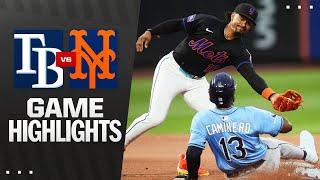 Rays vs. Mets Game Highlights (6/13/25) | MLB Highlights