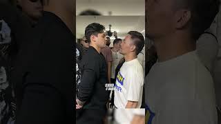 Ryan Garcia Squares Off with Manny Pacquiao Ahead of Rizin Boxing Exhibition