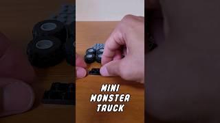 Mini Monster Truck Lego Tutorial #shorts #lego #legotutorial