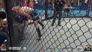 Puchar Europy Amatorskiego MMA 2024 OFS 77 kg Błaszczyk G vs Pichulski G