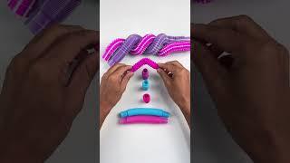 DIY Creation and Crunchy POP-ASMR #diy #oddasmr#naturalcolor  #satisfyingvideos #relaxing #insideout