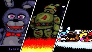 Super FNaF All Endings ( Good / True Ending , Abandoned Ending , Escaped Ending )