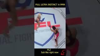 Full Ultra Instinct in MMA #shorts