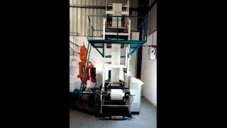 Biodegradable Plastic Bag Making Machine (Monolayer Blown Film Machine)  - OM EXTRUSION