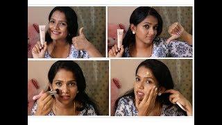 Best method to apply CC cream on to your face - Lakme 9 to 5 CC cream review.