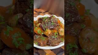 Beef Bourguignon!  #shorts