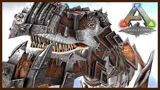 БРОНЯ НА РЕКСА - ARK с модами - EXTINCTION - STEAM PUNK