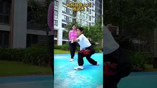 #母女练功 #武术 #中华武术博大精深 #练功 #言传身教