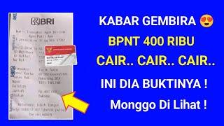 KABAR GEMBIRA  BPNT BRI 400 RIBU CAIR CAIR MONGGO DI CEK ! BPNT BRI CAIR BPNT BNI MANDIRI CAIR