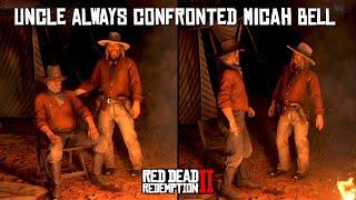 Uncle Always Confronted Micah Bell In Red Dead Redemption 2 (Hidden Dialogues)