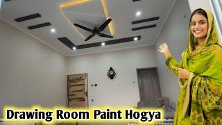 Drawing Room Paint Hogya ️ Hmara Ghar Almost Ready Hogya 