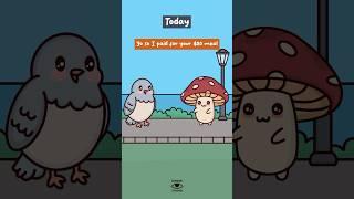 When Your Friend Owes You Money  Mushie & Birdie | Animation Meme | Original Audio: CooperMitchell