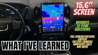 AUCAR 15.6” Tesla-Style Screen – Full Walkthrough, Review & Tutorial for 2019-2024 Sierra/Silverado