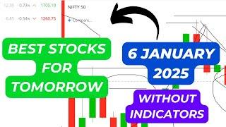 intraday stocks for tomorrow 6 january 2025 | Darshan Tech