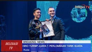 Harumkan Nama Indonesia - Tiro Turnip Juara 1 Lomba Tarik Suara di Rusia