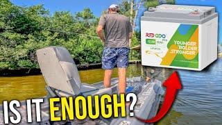 Will a 50ah Battery Leave Your Boat Stranded? | Redodo Review