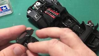 Tamiya Ferrari LaFerrari 1:24 Build Log Part 6 - Completing the engine bay