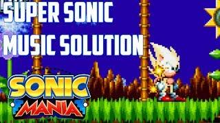 Sonic Mania Mods - Super Sonic Music Solution