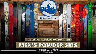 2024 Men's Powder Ski 114 -132 mm Comparison with SkiEssentials.com