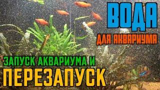 Вода для аквариума | Перезапуск аквариума | Запуск аквариума