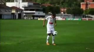 Neymar showing his football skills