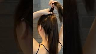 high ponytail tutorial #fashion #beauty #hair #hairstyles #hairstylehorts