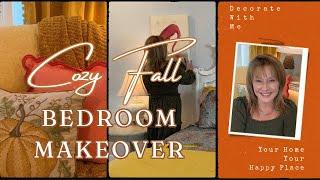 Cozy Fall Master Bedroom Makeover / Autumn 2024 Decorate With Me #autumn  #falldecor #cozyhome