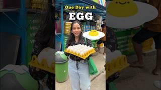 One day Fulla Eggs | Challenge | wait till the end 🪺 #funny #foodchallenge