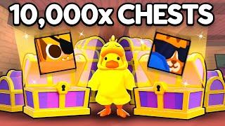 I Opened 10,000 OP Chests for 0.001% MEGA Pet in Arm Wrestle Simulator Roblox!