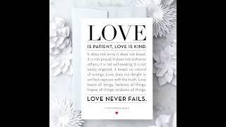 #thebestnews    Love is patient, Love is kind!!!