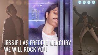 Jessie J as Freddie Mercury - We Will Rock You | Your face sounds familiar in China 2021