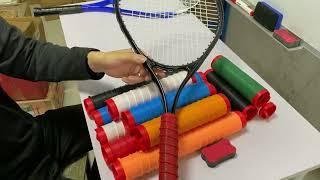 Tennis Silicone Grips Explained - Tennis Lesson - Cold Shrink Grips Instruction