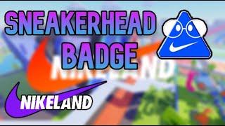 How to Find All 5* Nike Shoeboxe and get Sneakerhead Badge | Roblox NIKELAND