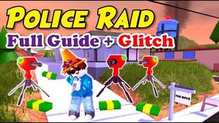 The Ultimate Guide to POLICE RAID + OP Glitch (Roblox Jailbreak CREWS)