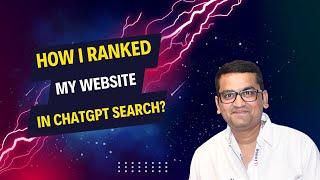 How I Ranked My Website in ChatGPT Search | Bing Webmaster Tools Setup & Pro Tips