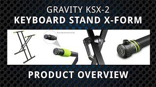 GRAVITY KSX 2 - Keyboard Stand X-Form | Product Review + Demo