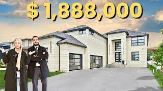 Inside Custom Luxurious $ 1.9 Million House in LakeShore Ontario