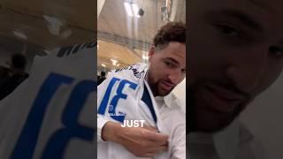 Klay Thompson Message to Dallas Mavs Fans 