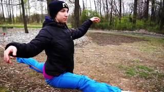 Introductory Slackline Warm Up Exercises